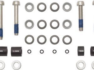AvidFront 180mm/Rear 160mm Post Bracket Hardware Kit